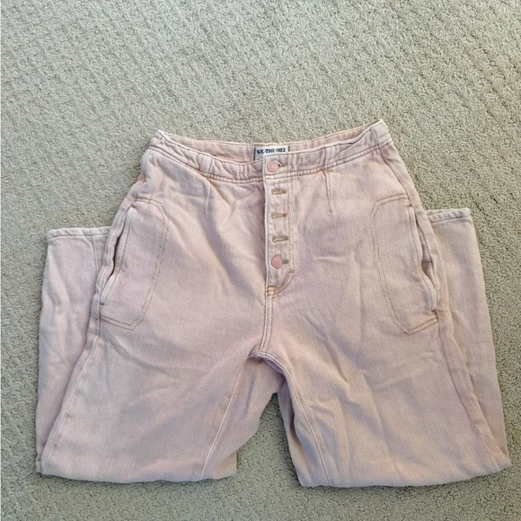 Free People We The Free Pink Osaka Jeans - Picture 4 of 7